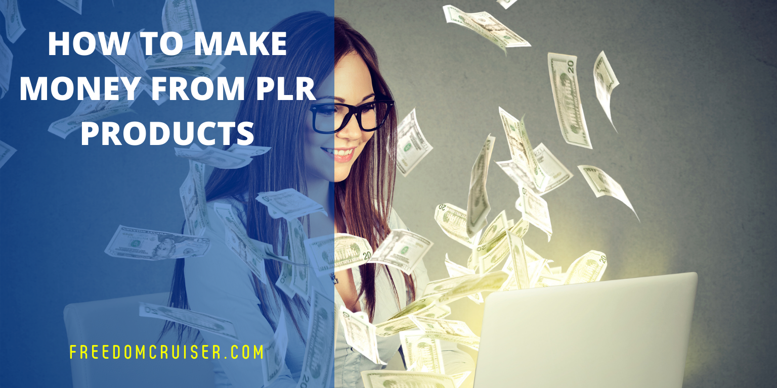 How to Make Money From PLR Products 1